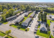 Thumbnail 18 of 18 - Ariel view of Huntley Ridge Clarksville Apartments