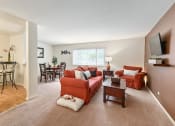 Thumbnail 2 of 25 - spacious living room in apartment