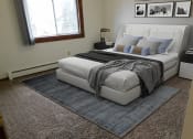 Thumbnail 8 of 22 - apartment bedroom at heritage manor apartments