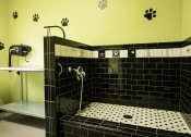 Thumbnail 11 of 15 - dog wash shower at apartment community
