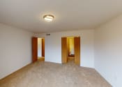 Thumbnail 8 of 18 - Primary bedroom of apartment in Southfield, Michigan.