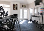 Thumbnail 17 of 25 - A gym with a sign that says