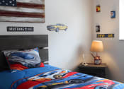 Thumbnail 7 of 17 - 2 bedroom apartment with a bed