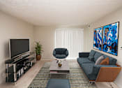 Thumbnail 4 of 23 - a living room with a patio