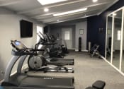 Thumbnail 11 of 16 - fitness center with tredmills at indian springs apartments