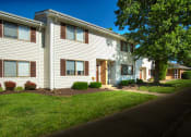 Thumbnail 11 of 14 - exterior of 2 and 3 bedroom apartments in Evansville