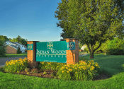 Thumbnail 14 of 14 - Sign outside of indian woods apartments in Evansville, IN