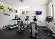 Thumbnail 13 of 20 - Apartment Fitness Center with Free Weights