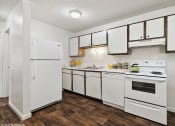 Thumbnail 4 of 12 - apartment kitchen with a dishwasher