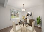 Thumbnail 2 of 16 - Dining area at miller west apartments