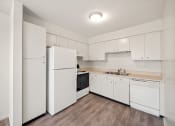 Thumbnail 5 of 16 - large kitchen with pantry and storage space at miller west apartments