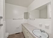 Thumbnail 8 of 16 - bathroom with large vanity and mirror space