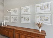 Thumbnail 14 of 32 - photos of apartment floor plans in the leasing office