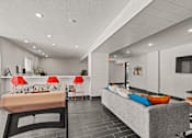 Thumbnail 16 of 25 - resident clubhouse at apartment complex