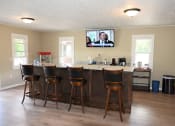 Thumbnail 21 of 32 - bar top at Northwoods Apartments Clubhouse