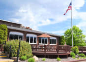 Thumbnail 29 of 32 - Northwoods apartments clubhouse exterior