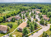 Thumbnail 14 of 21 - Ariel view of Nemoke Trails Apartments