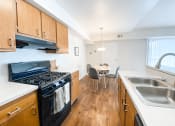 Thumbnail 5 of 33 - apartment kitchen with appliances