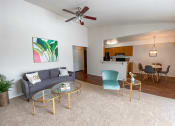 Thumbnail 3 of 33 - open apartment floor plan