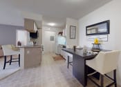 Thumbnail 2 of 15 - apartment kitchen and dining area