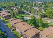 Thumbnail 22 of 23 - an aerial view of a group of houses in a neighborhood