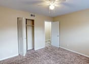 Thumbnail 7 of 26 - Townhome bedroom with carpeting