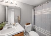 Thumbnail 14 of 22 - Bathroom at Rising Estates Apartments
