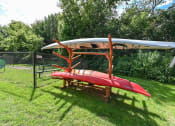 Thumbnail 26 of 35 - convenient kayak storage at river's edge apartments