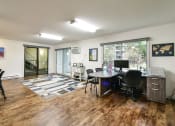 Thumbnail 16 of 35 - office with wood style flooring at rivers edge apartments