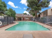 Thumbnail 18 of 23 - the swimming pool at the saddlecreek apartments