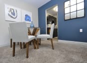 Thumbnail 6 of 22 - Dining Area near kitchen apartment