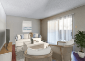 Thumbnail 2 of 25 - living room at Summer Green Apartments