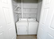 Thumbnail 16 of 39 - in-unit washer and drying available at shoreline landing apartments in norton shores