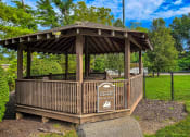 Thumbnail 11 of 13 - dog park at pet friendly apartment complex