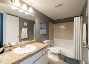 Thumbnail 15 of 26 - spacious full bathroom at summit on the lake apartment