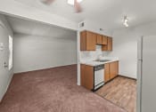 Thumbnail 8 of 25 - Apartment Kitchen with Dishwasher