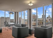 Thumbnail 22 of 34 - study room with a view at Akron Apartments