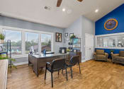 Thumbnail 17 of 31 - leasing office at The Hills Apartments