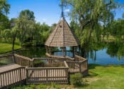 Thumbnail 23 of 29 - lakeside gazebo at Fountain Pointe apartments