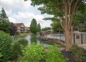 Thumbnail 22 of 28 - Beautiful Lake at Woods of Post House Apartments in Jackson, TN