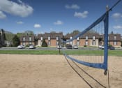 Thumbnail 31 of 31 - sand volleyball at apartment complex