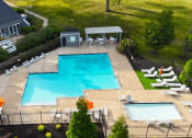 Thumbnail 14 of 20 - arial view of the pool at the resort at governors residence