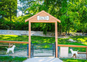 Thumbnail 8 of 15 - gated dog park at pet friendly community