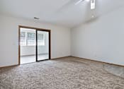 Thumbnail 6 of 23 - apartment living room with a sliding glass door
