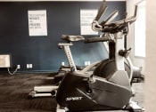 Thumbnail 19 of 30 - Exercise Bikes in Gym at Willow crossings apartments