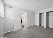 Thumbnail 6 of 12 - apartment bedroom with a closet