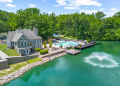 Thumbnail 25 of 31 - lake at apartment community in Kansas City