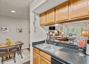 Thumbnail 9 of 31 - kitchen with a double bowl sink