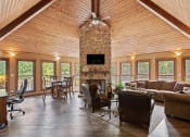 Thumbnail 17 of 31 - Clubhouse at apartment complex