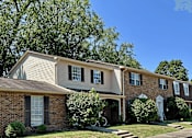 Thumbnail 2 of 8 - A residential house with a front yard and a tree.